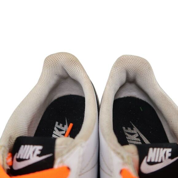 Nike Shoes Womens 7 Sneakers Classic Cortez Lifestyle White Black Leather Retro - Picture 12 of 13